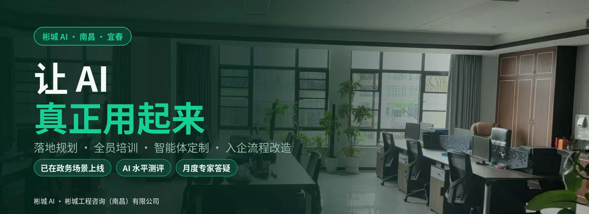 让 AI 真正用起来：落地规划、全员培训、智能体定制、入企流程改造